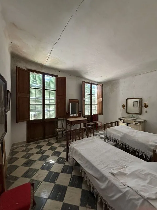 Bedrooms - Historic Chalet with Terrace in Sa Pobla