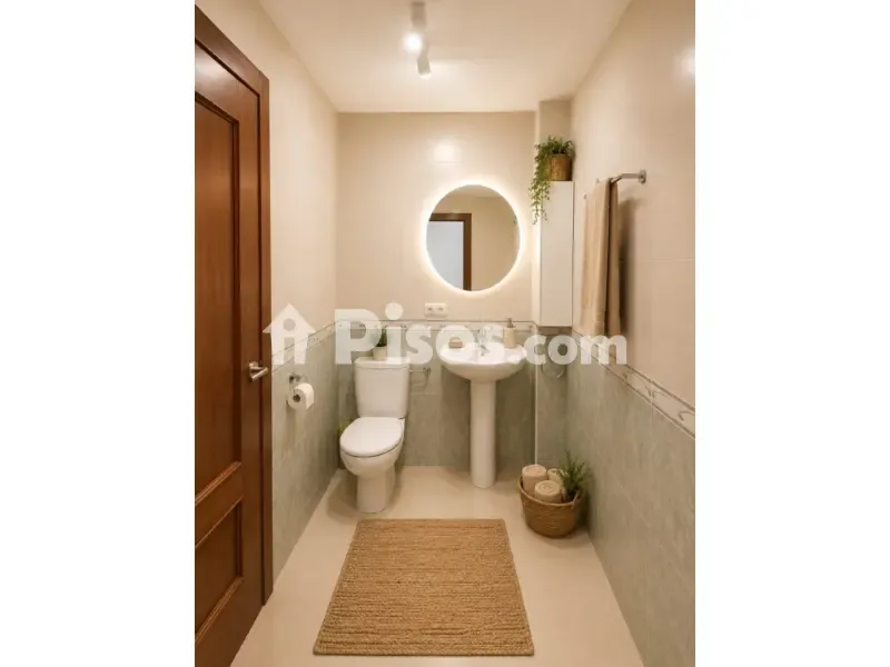 Bathrooms - Apartment with Terrace in Campos