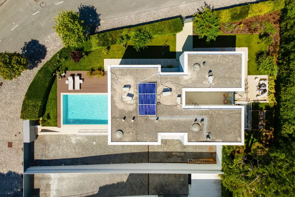 Vue aérienne - Luxury Villa with Pool in Carnaxide, Oeiras