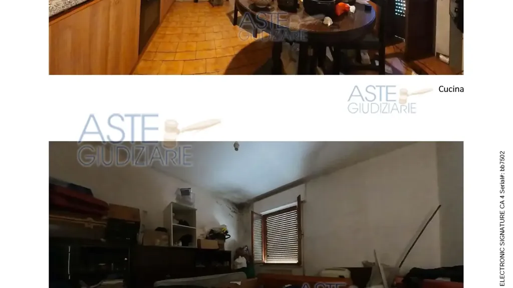 Sala da pranzo - Apartment with Land in Belvedere Ostrense