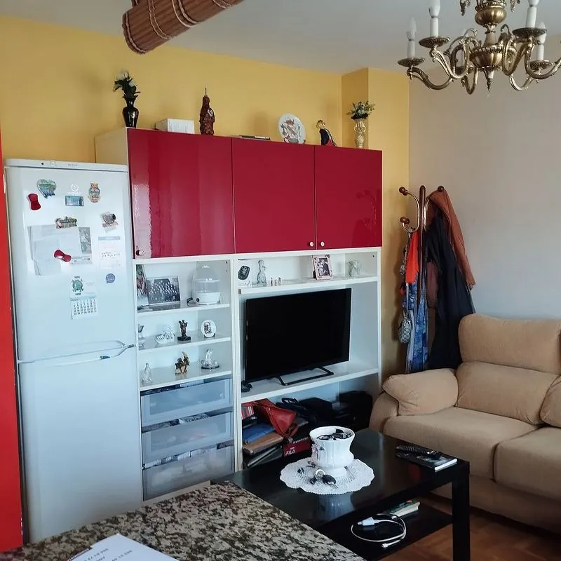 Séjour - 1-Bed Flat with Garage in Avilés