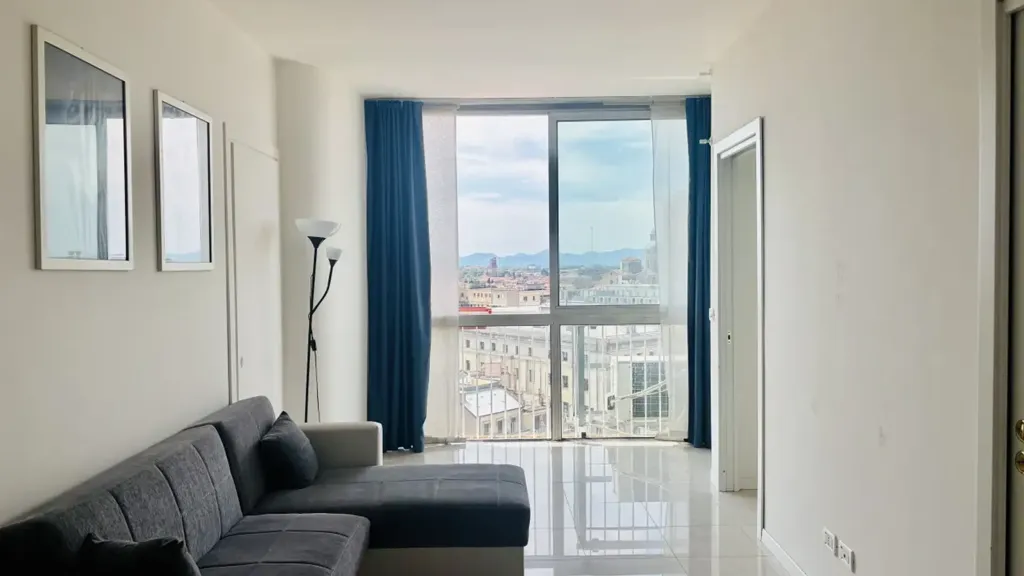 Soggiorno - 3-Bedroom Apartment with Panoramic View in Padua