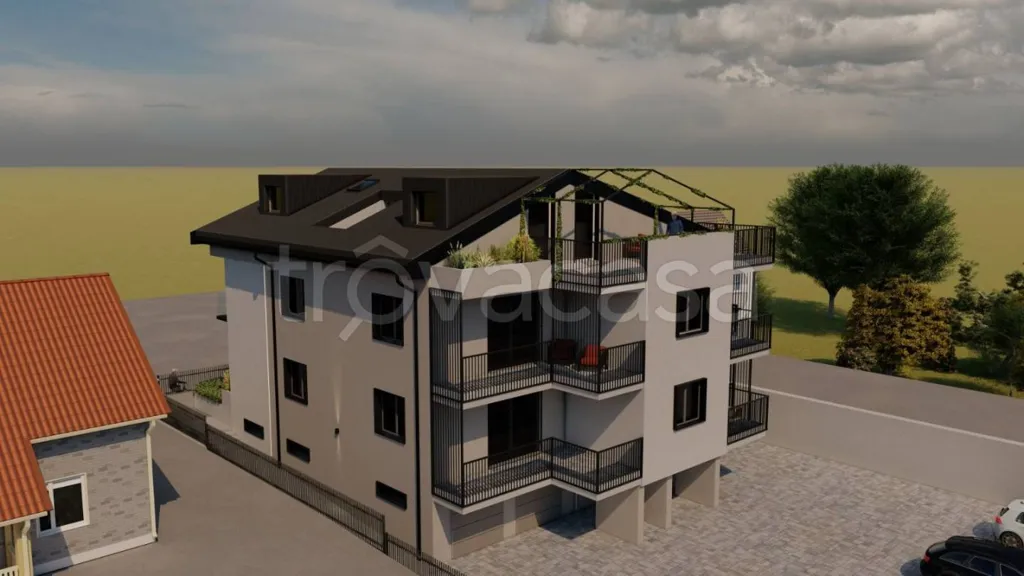 Retrofitted Mansard Apartment with Balcony in Bra