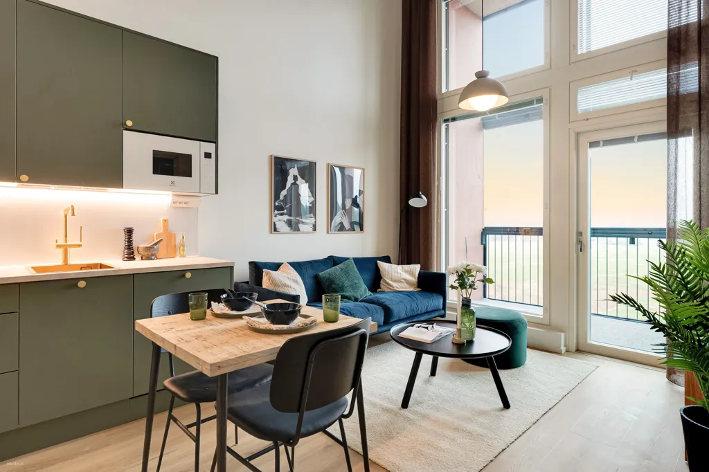Soggiorno - Modern Loft with Balcony in Kaarina