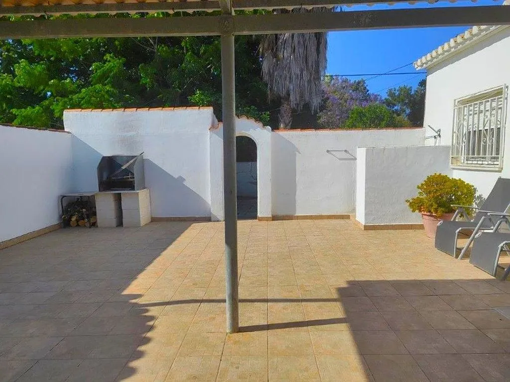 Terrace - Semi-Detached House Near Beach in Dénia