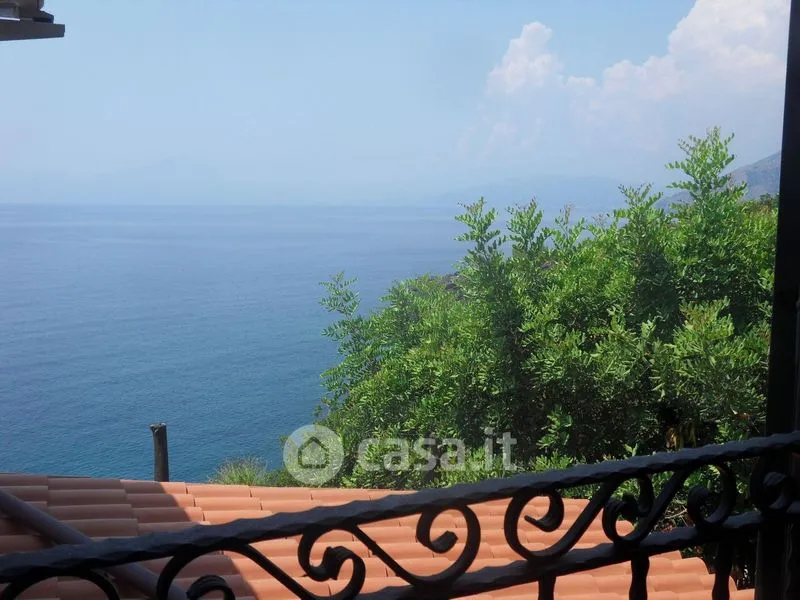 Terrace - Villa with Seafront Access in Maratea