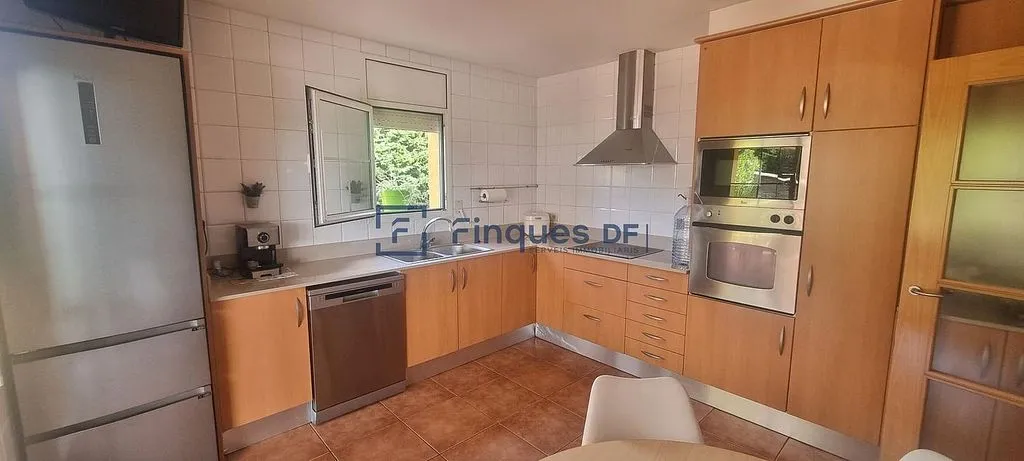 Köök - Spacious House with Garden in Caldes de Malavella