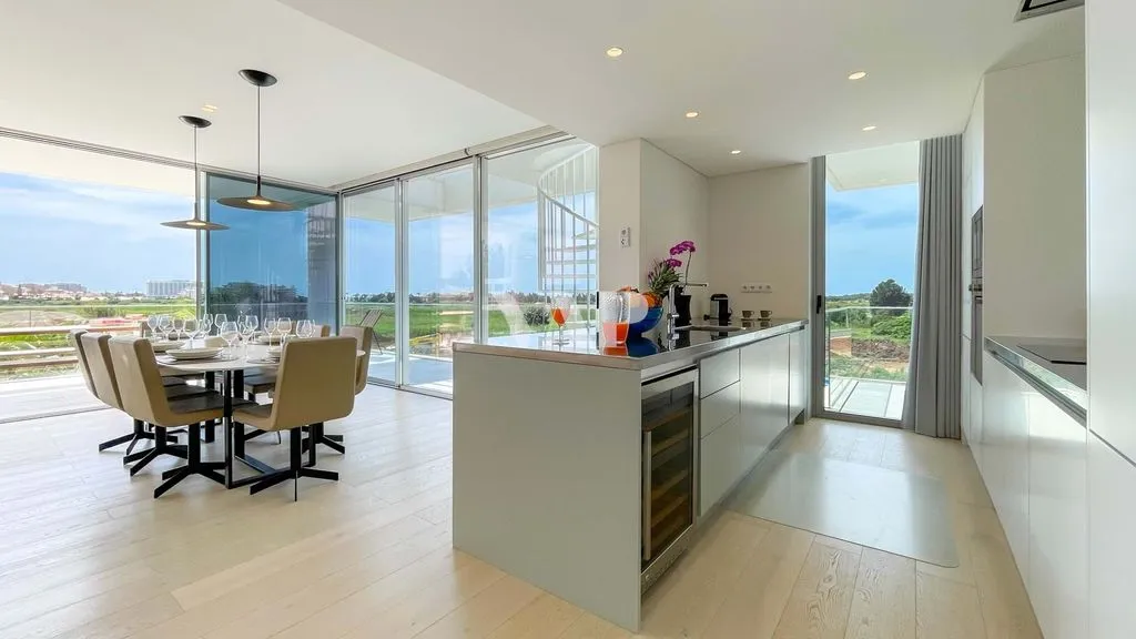 Cuisine - 4-Bedroom Penthouse with Rooftop in Vilamoura