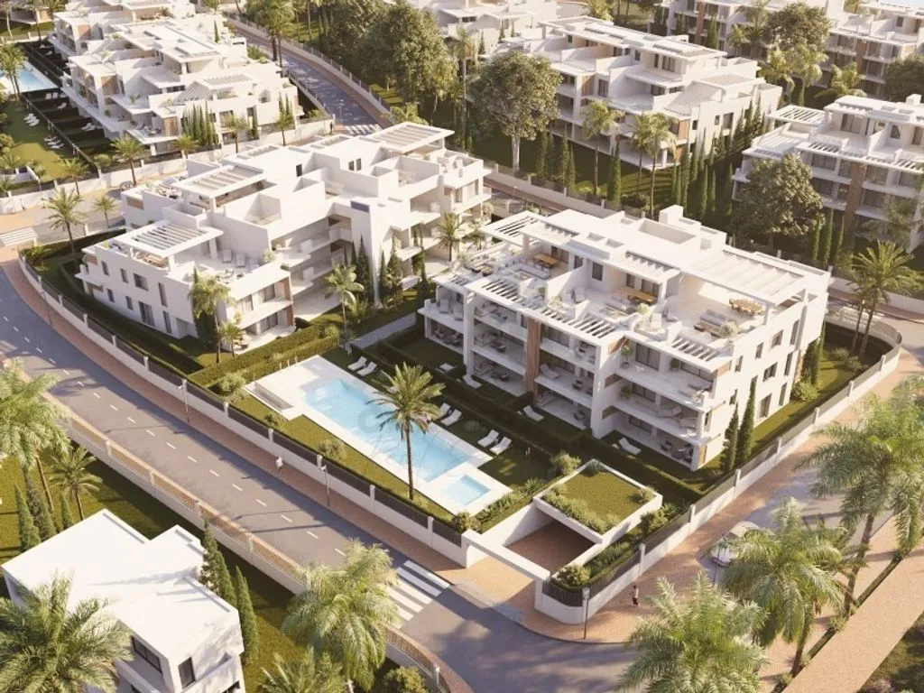 Vue aérienne - Luxury Apartment with Ocean View in Estepona