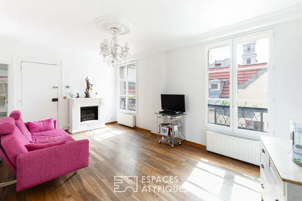 Soggiorno - Apartment with Church View in Saint-Germain-des-Prés