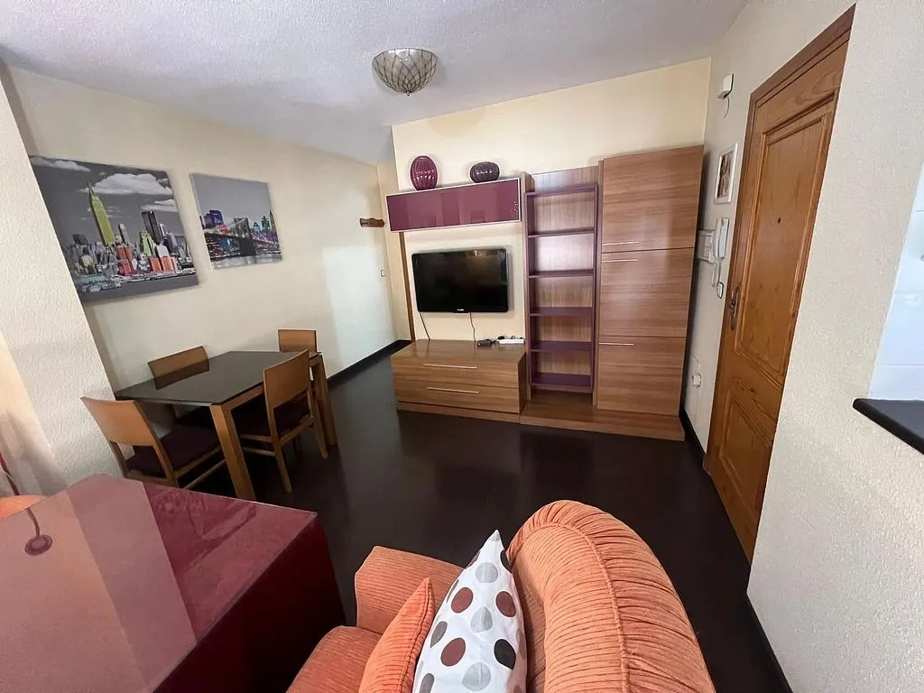 Séjour - Furnished Flat with Balcony in Millán de Priego