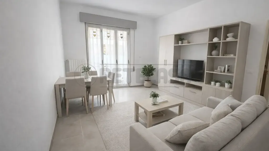 Séjour - Bright Apartment with Sea View in Loano