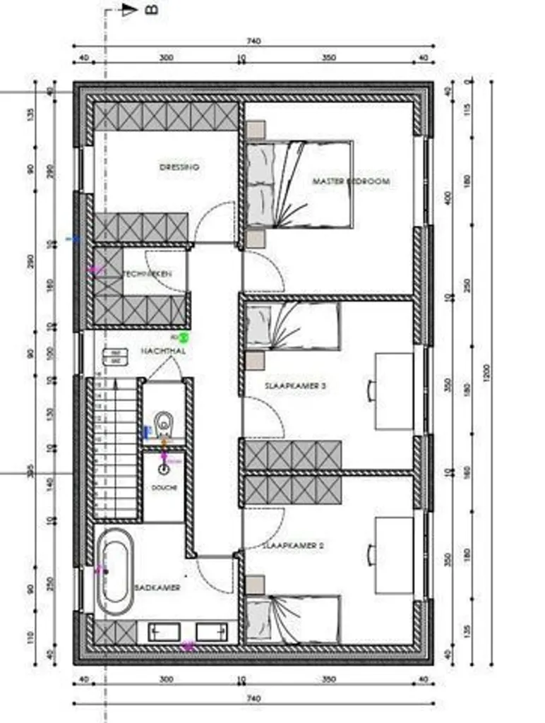 Planimetria - New Build Homes with A+ EPC in Avelgem