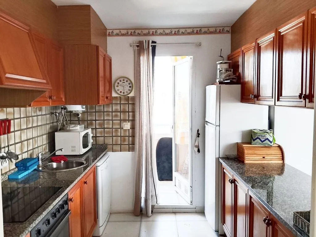 Kitchen - Apartment with Sea View and Pool in Calpe