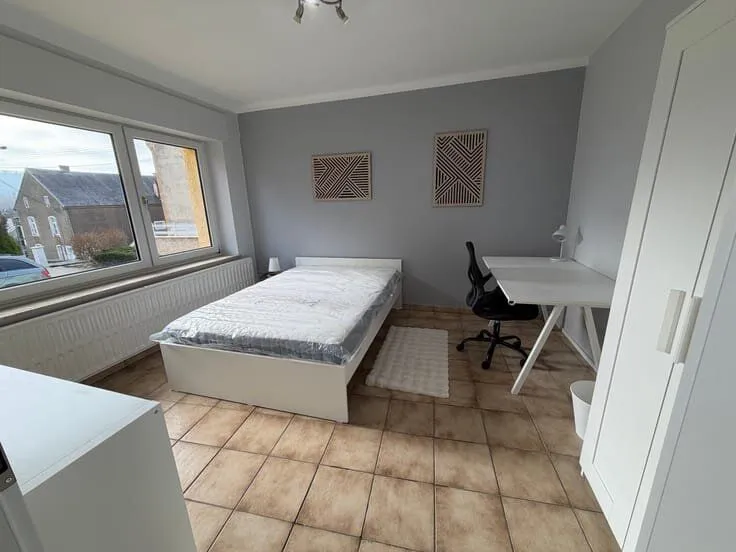 Chambres - Chambres en Colocation avec Terrasse à Halanzy