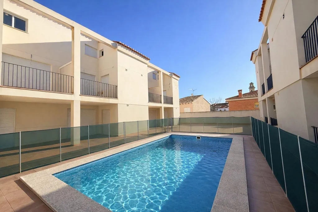 Piscine - Flat with Terrace in Caudiel