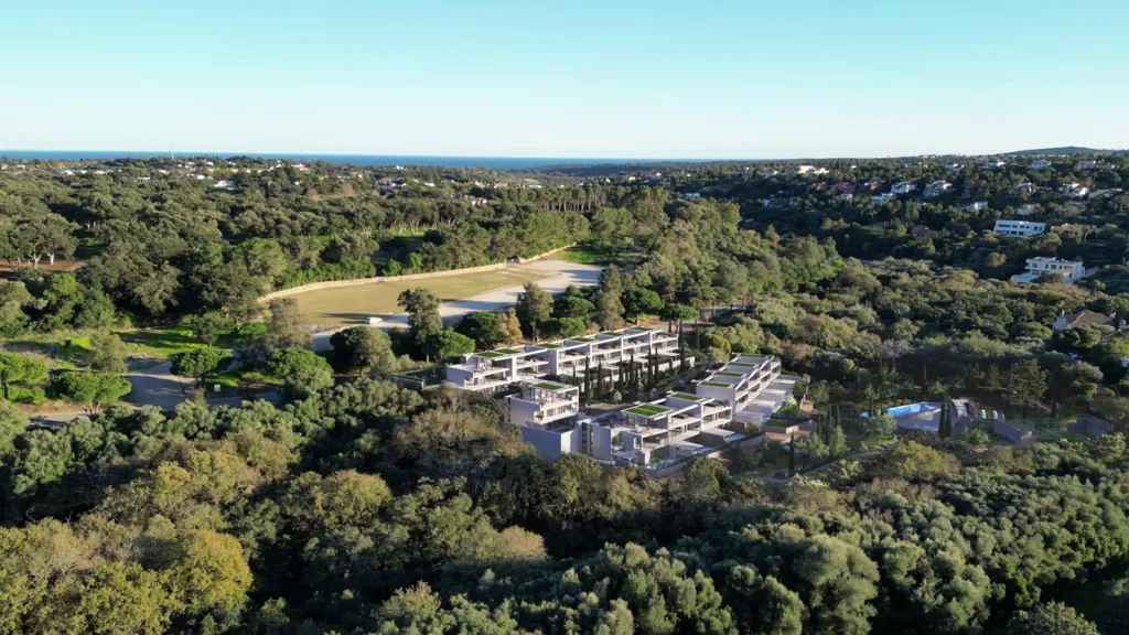 Vista aerea - Semi-Detached Villa with Customisation in Sotogrande Alto