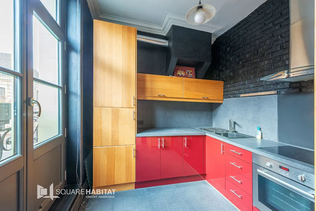 Küche - Charming 3-Bedroom Flat in Valenciennes