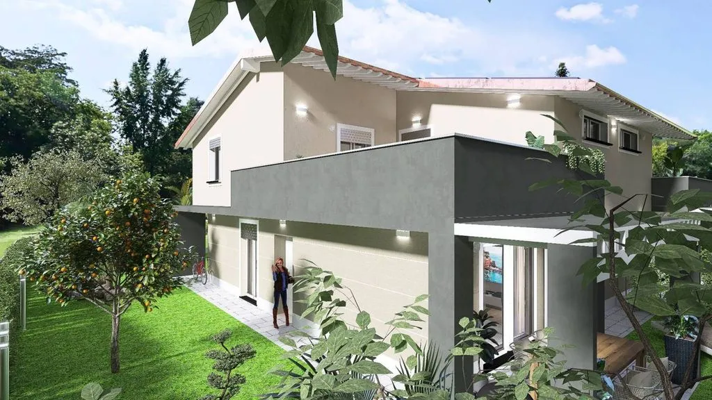 Luxury Villa with Private Garden in Busnago