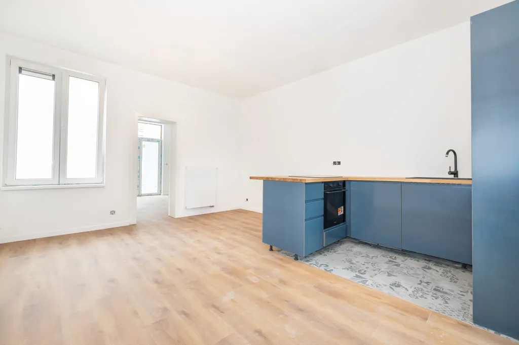 Köök - Renovated Flat with Balcony in Saint-Gilles