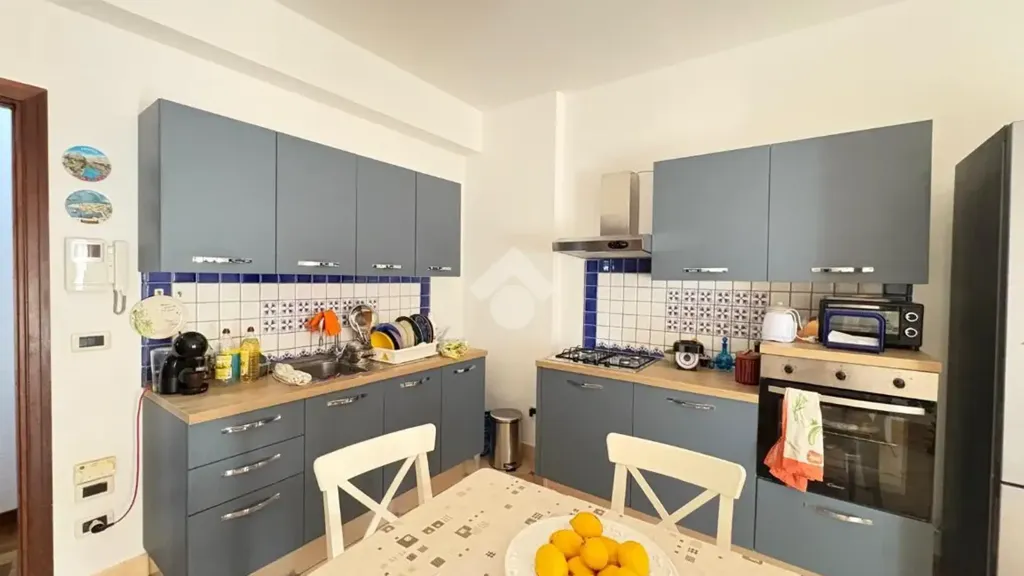 Köök - Rustic Apartment with Balcony in Palermo