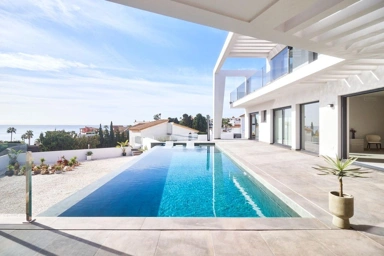 Piscine - Luxury Villa with Sea View in Mijas