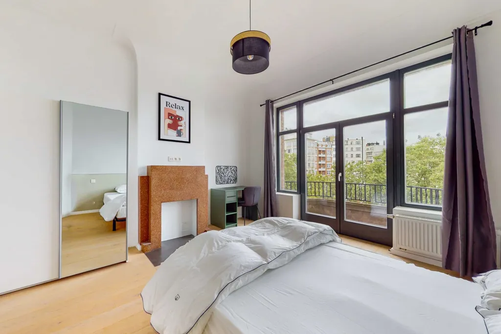 Chambres - Appartement 6 chambres à Schaerbeek