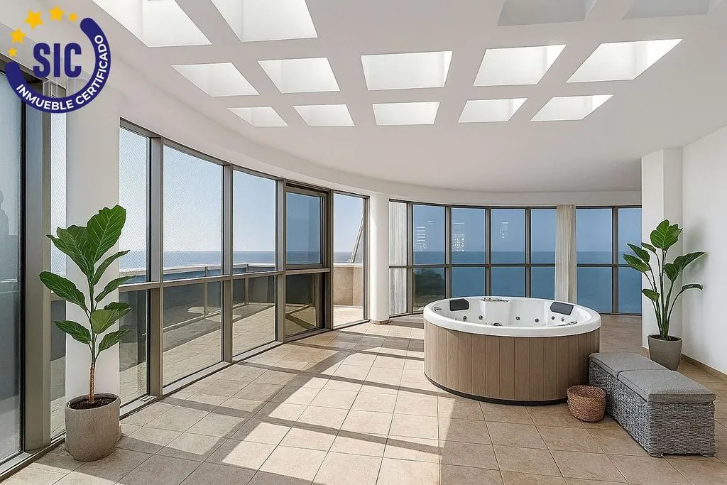 Séjour - Luxury Penthouse with Sea View in Calpe