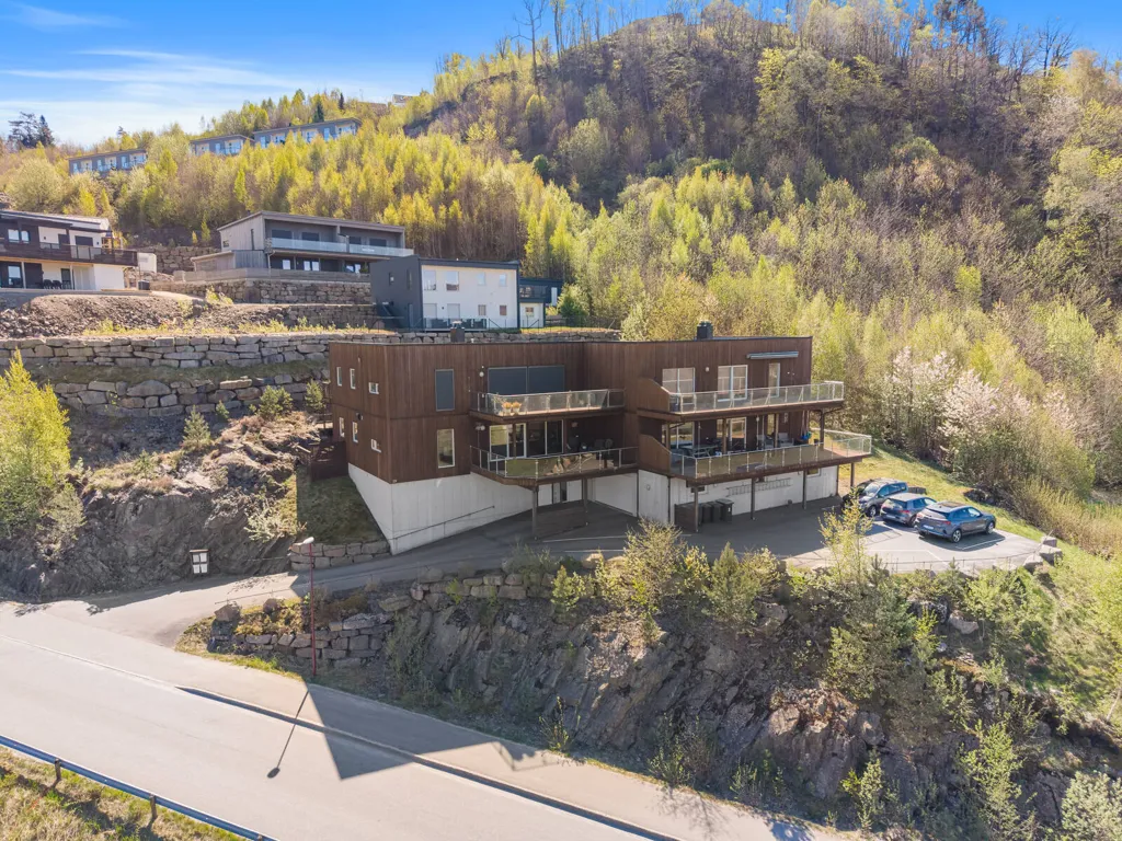 Vista aerea - Modern Apartment with Terrace in Lyngdal