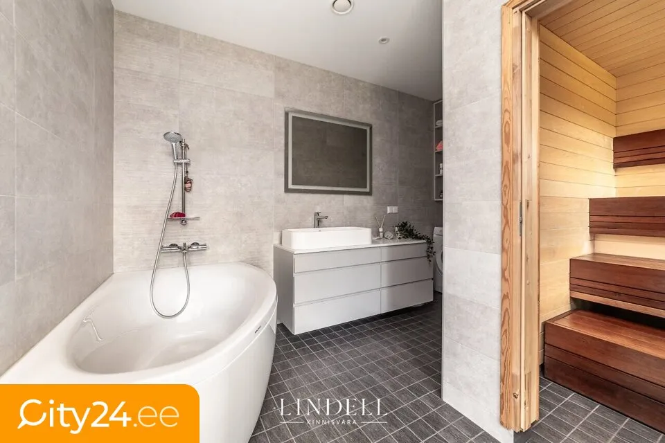 Salles de bain - Stone House with Sauna in Salmistu