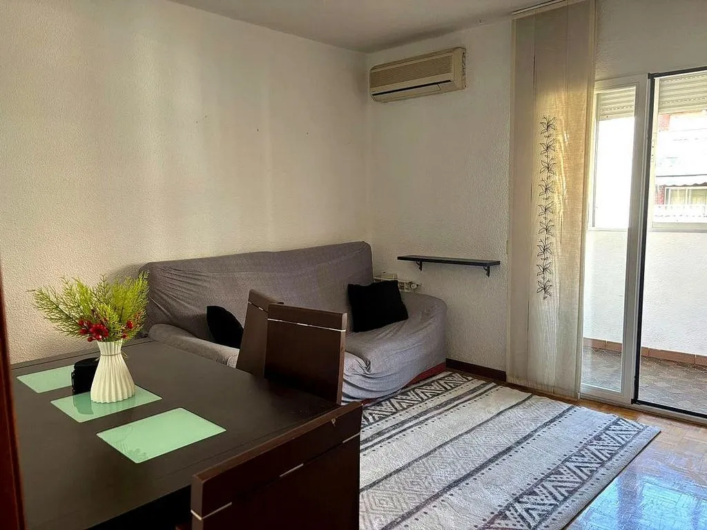 Living Room - Bright Apartment with Terrace in Guabairo, Madrid