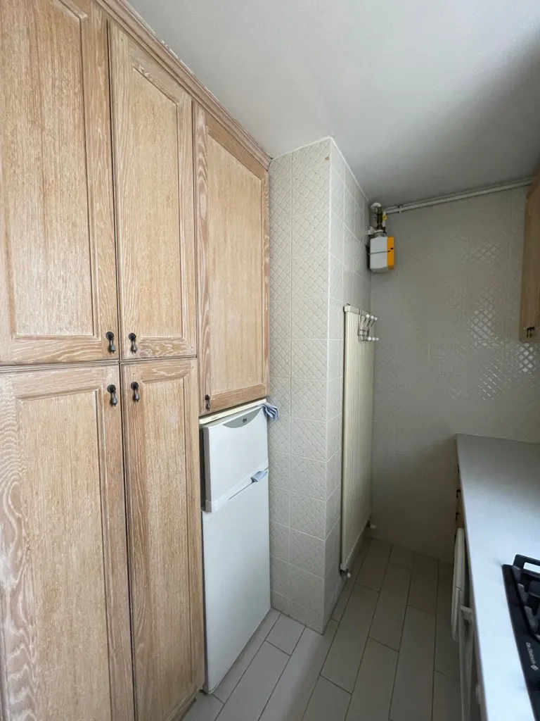 Köök - Furnished Flat with Garden View in Paris 17ème