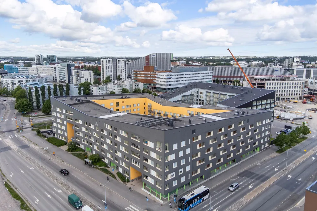 Õhuvaade - One-Bedroom Flat with Balcony in Tikkurila