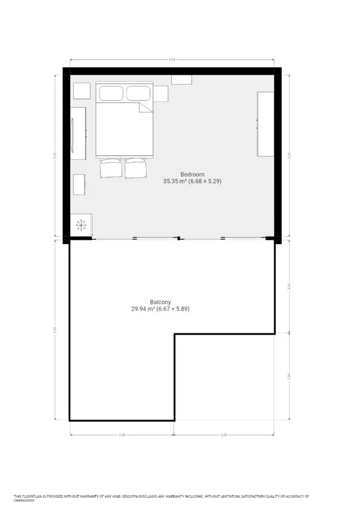 Plan - Appartement Rénové avec Terrasses au Centre de Dendermonde