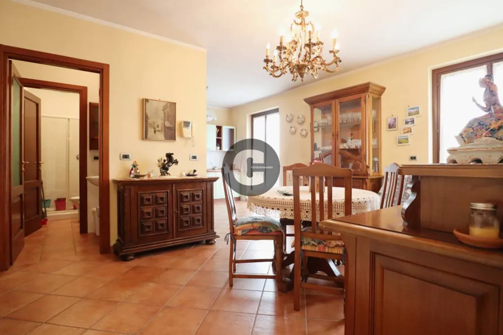 Söögituba - Terraced House with Private Courtyard in Ciriè