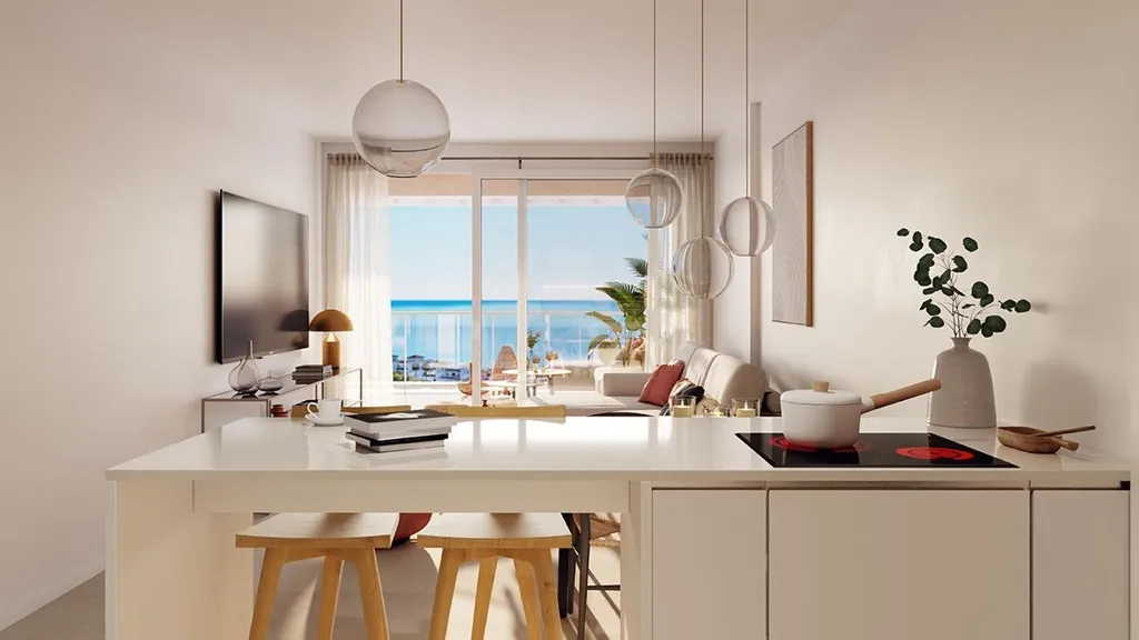 Cuisine - Apartment with Sea Views in Alcaidesa, Cadiz