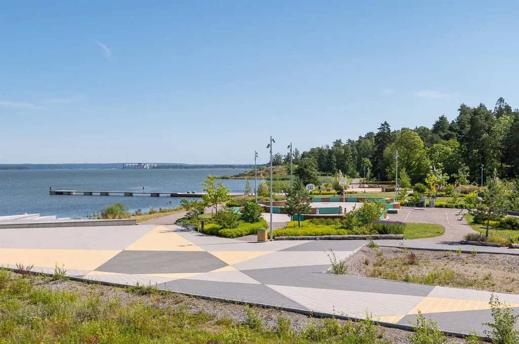 Jardin - Modern Flat with Balcony in Lindö Strand
