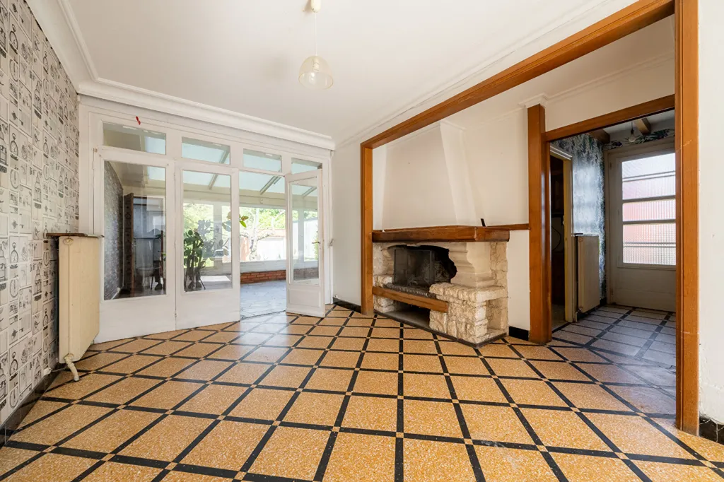 Séjour - Maison Familiale avec Terrasse à Roost-Warendin