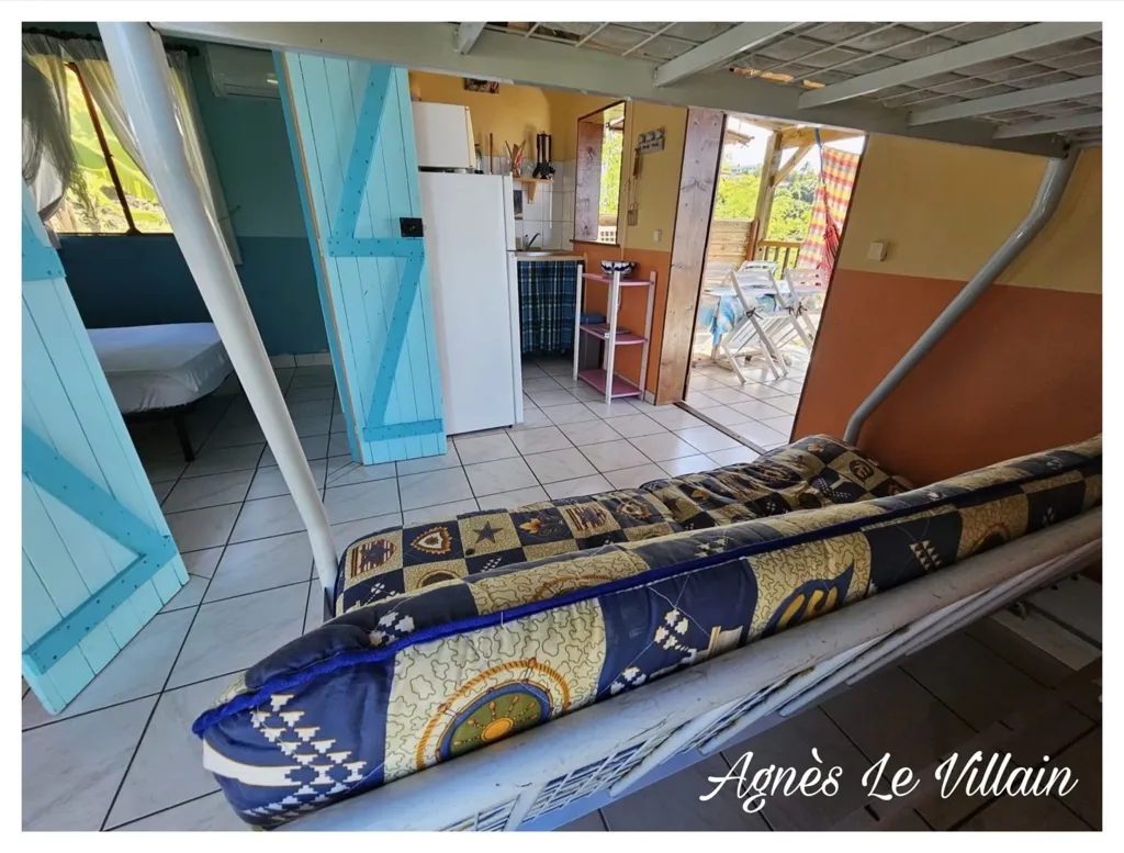 Chambres - Maisonnette T2 Vue Mer avec Piscine en Copropriété