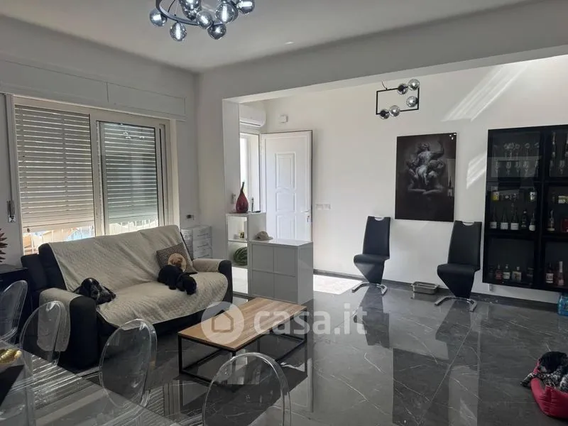 Séjour - Seafront Apartment with Private Beach Access in Monasterace Marina