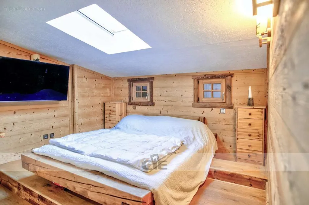 Chambres - Loft Duplex Rénové à Megeve