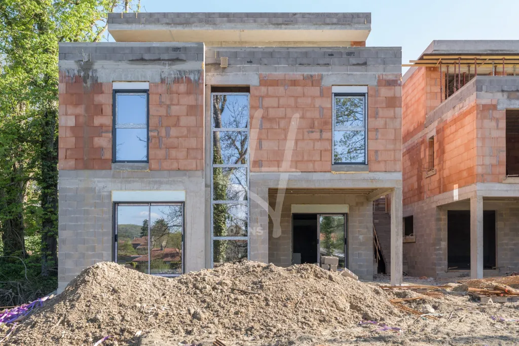 Extérieur - Villa Contemporaine avec Terrasses à Rozérieulles