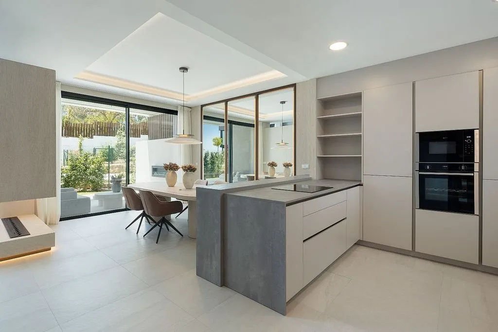 Kitchen - Penthouse with Pool in Marbella