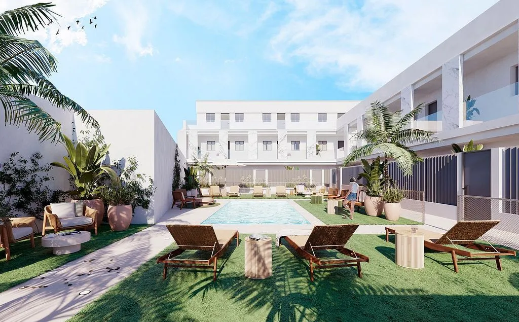 Piscine - New Flat with Garden and Pool in Barbate