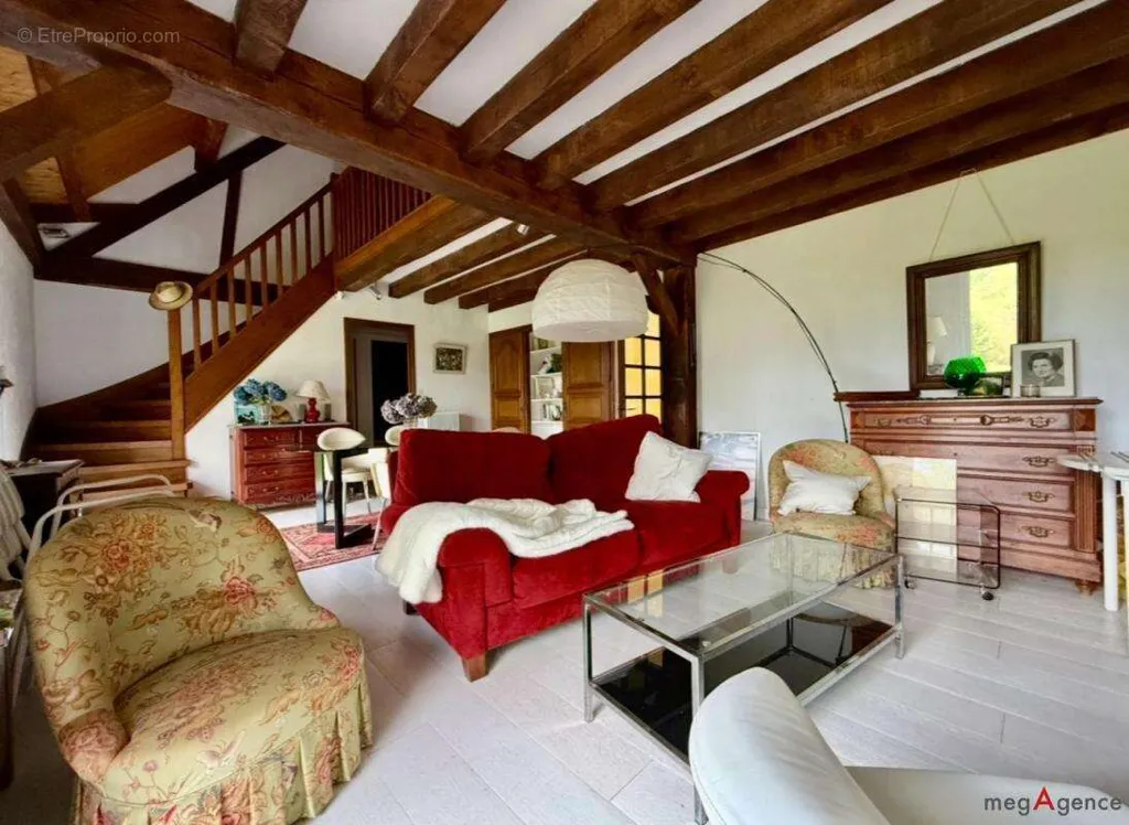 Séjour - Maison 6 pièces à Guer