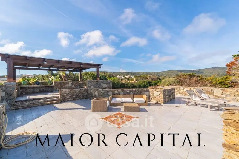 Terrasse - Villa with Sea View in Stintino