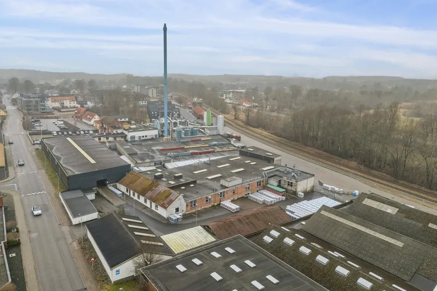 Õhuvaade - Industrial Complex with Mixed Use in Denmark