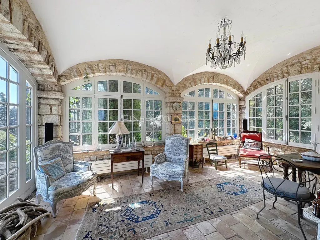 Soggiorno - Villa with Panoramic Views in Tourrettes Sur Loup