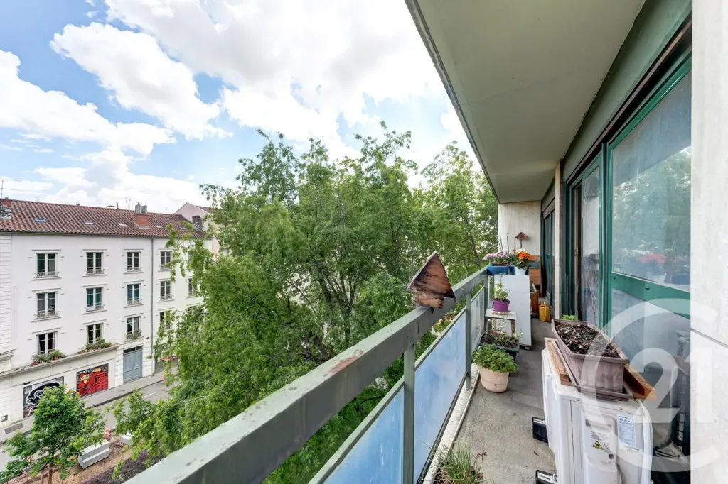 Balcon - Appartement F3 avec Balcon Sud/Est à Lyon 3ème