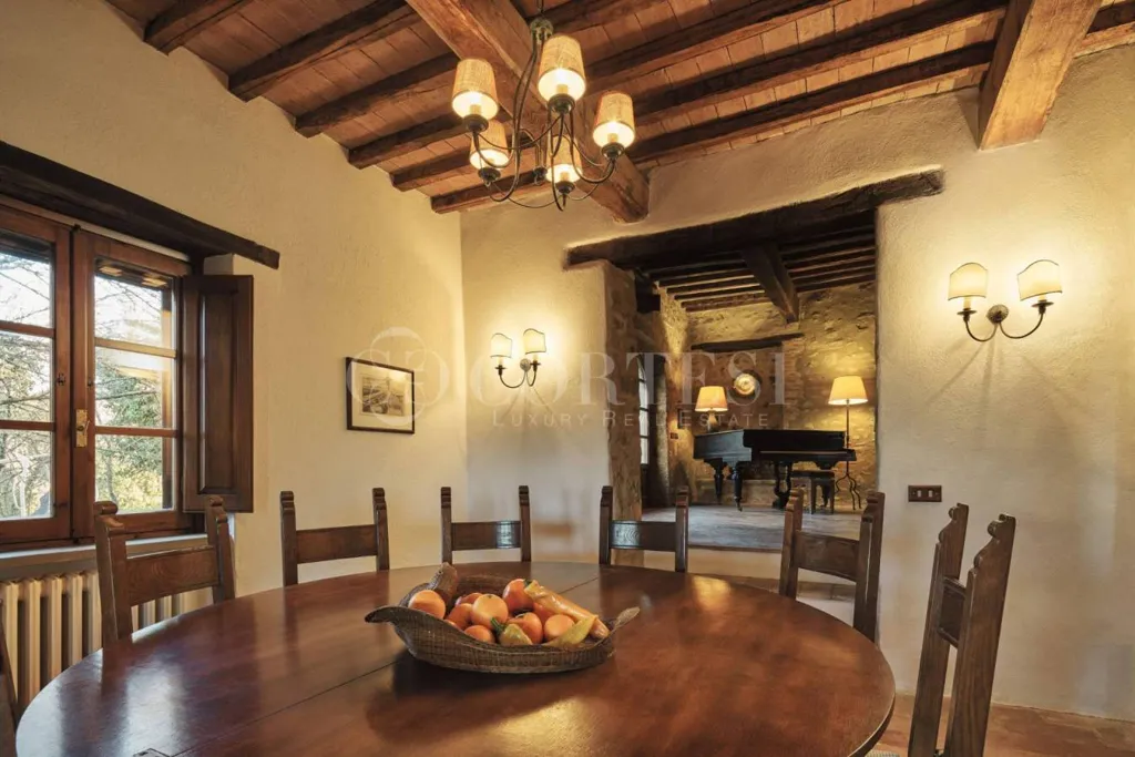 Salle à manger - Restored Medieval Village with Chapel in Umbertide